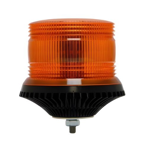 Led Beacon - Amber Colour, Single Point Fixing, 12/24v, LAP Electrical - LFB 060
